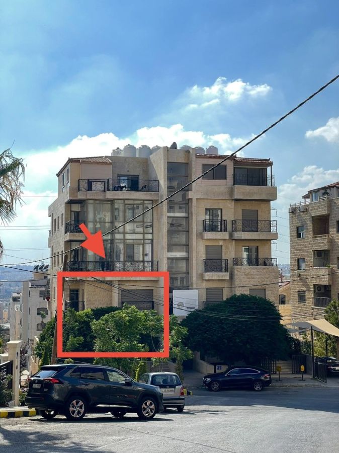 120 m2 flat in deir ghbar for rent, Flat for rent in Amman Jordan