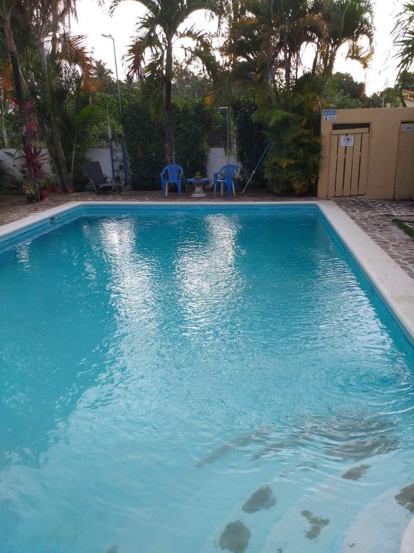1 bedroom apartment with swimming pool in the center of las terrenas