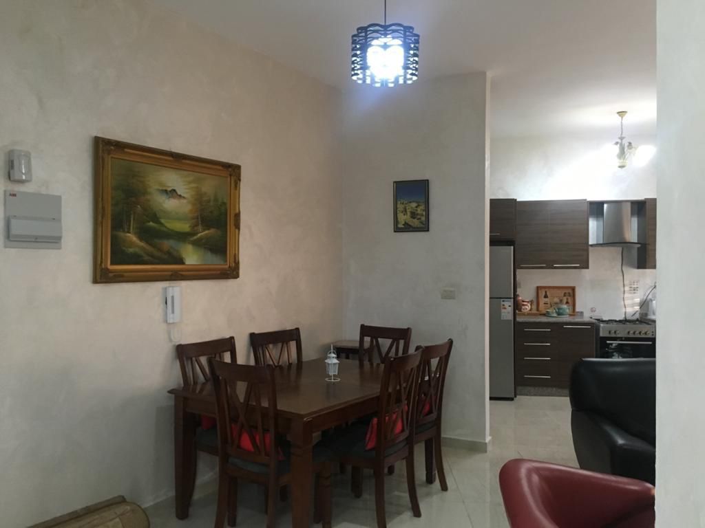 This furnished apartment has everything you may need! directly