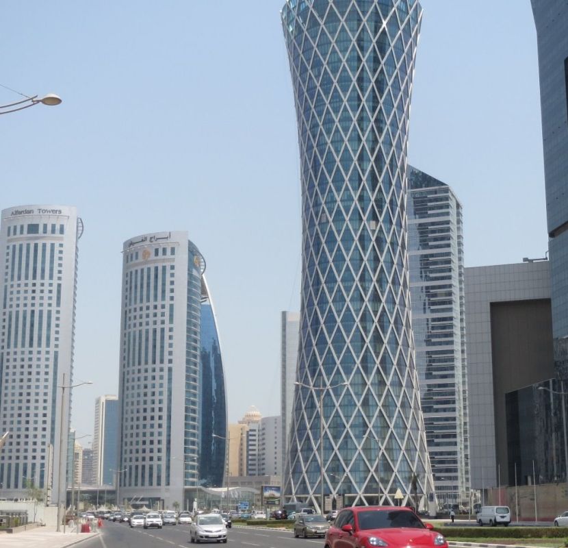 Maids room with full bathroom. west bay city center. short term. metro