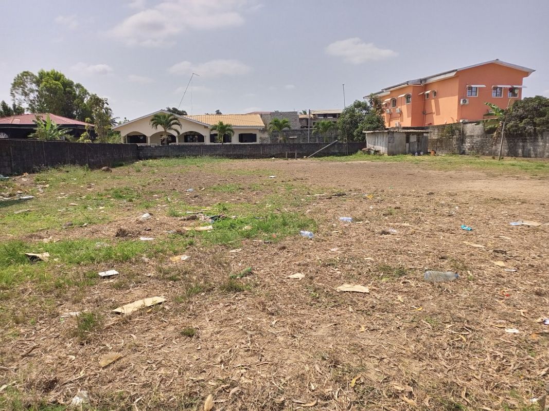 Vend terrain bien placé et attractif en tout type de projet , Terrain à vendre à Libreville