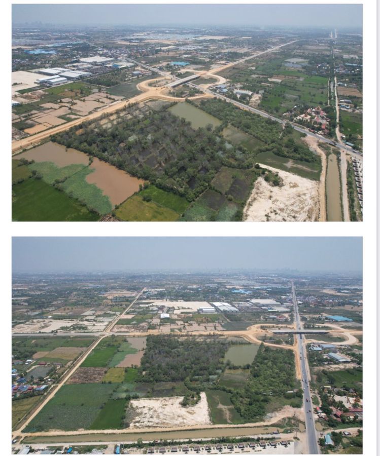 Development land at southern region of the phnom penh capital (nr2) , Land for sale in Phnom