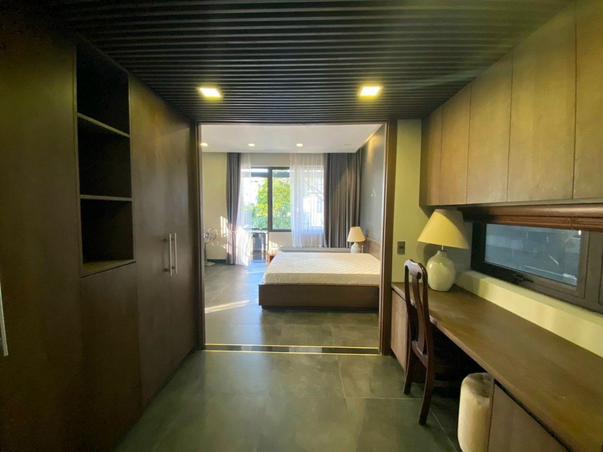 Nice garden villa for rent in my khe street, 400m to my khe beach