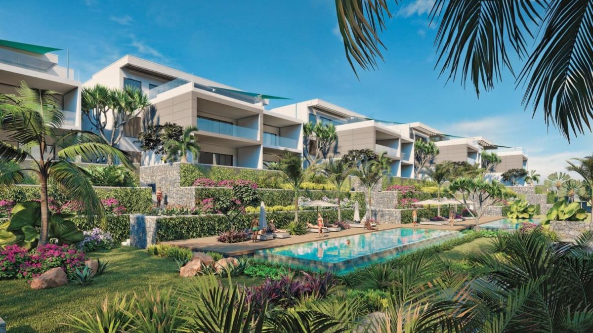 Large standing seaview apartments in grandgaube in the north of