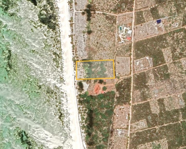 Zanzibar land for sale makanduchi region 7,453 sqm, Sokoni