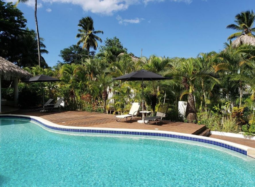 2 bedroom villa with swimming pool, las terrenas, samana, House for