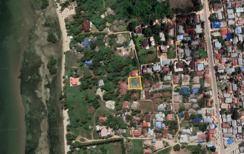 Zanzibar land for sale bububu region 1,090 sqm, in Zanzibar