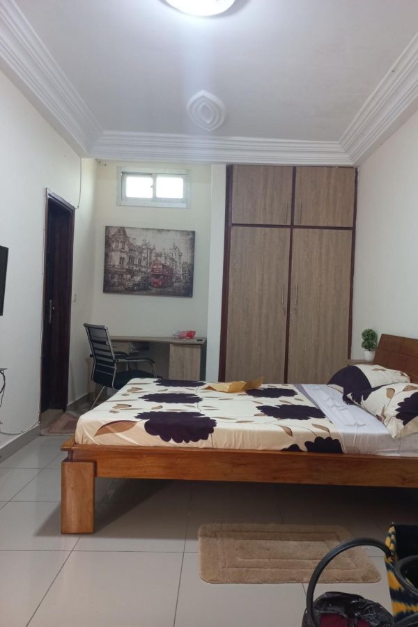 Furnished residence studio 20.000f cocody riviera 4 chinese embassy