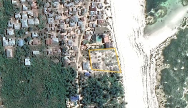 Zanzibar Beach Land For Sale - Matemwe Region -3,942 SQM