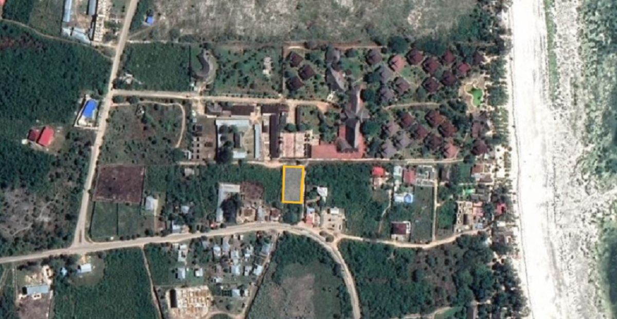 Zanzibar land for sale kiwengwa region 1,600 sqm, in Tanzania