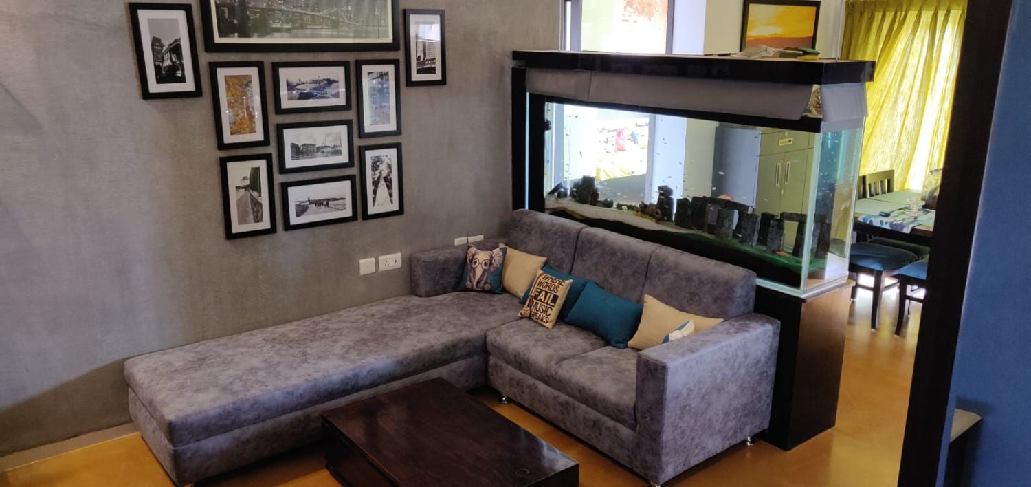 Fully furnished 2.5 BHK flat on 26th Floor with fantastic views of Bangalore City skyline in a prestigious community(Prestige Gulmohar Apartments, Horamavu)