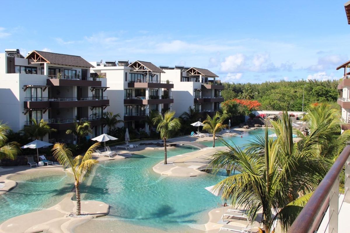 Proche lagon et golf ! appartement dans residence a mont choisy ile