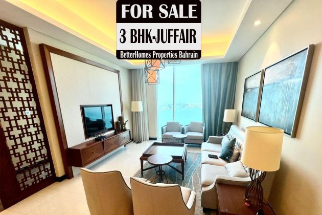 Freehold Flat for Sale in juffair | Gorgeous | Sea view | Balcony | ...