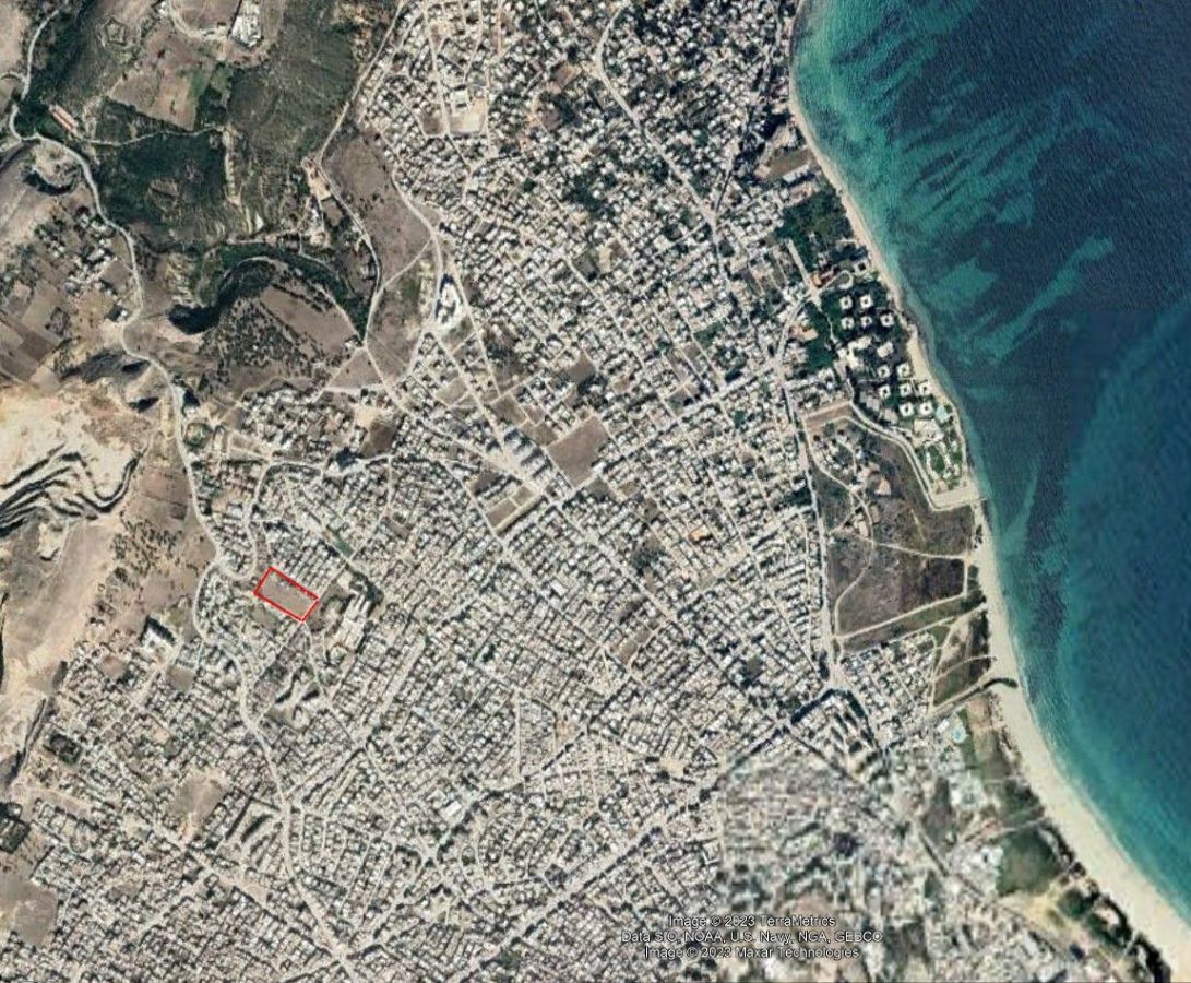 Terrain vue sur mer route panoramique bizerte, Terrain à vendre Bizerte