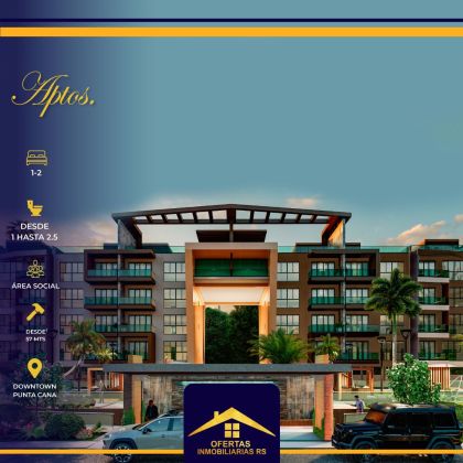 Modernos Apartamentos Down Town Punta Cana