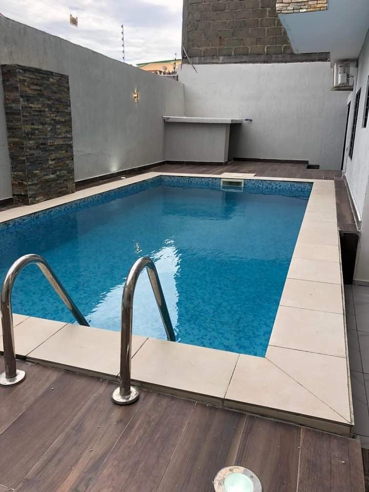 For Sale Triplex 7 rooms with swimming pool in Grand bassam ivory coast