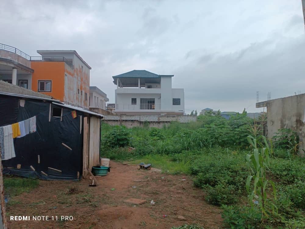 Vente terrain 504m2 bingerville akandje zone habitée , Terrain à