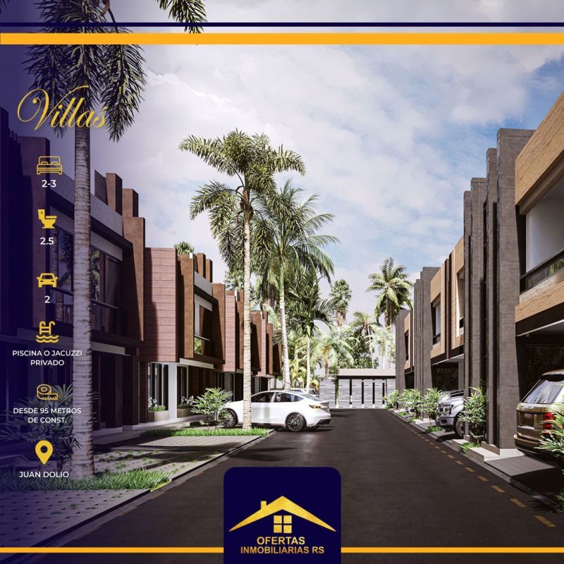 Exclusive and elegant complex of villas located in juan dolio, House