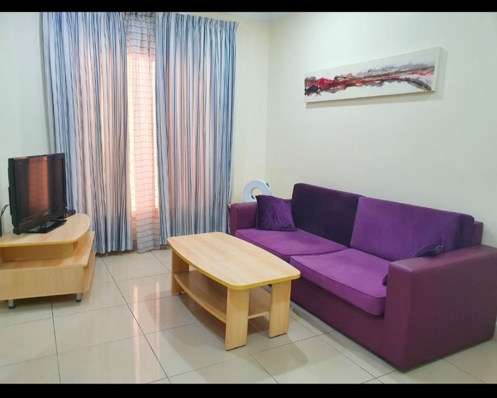 Fully furnished apartment, block 10, salmiya, room and hall + fully