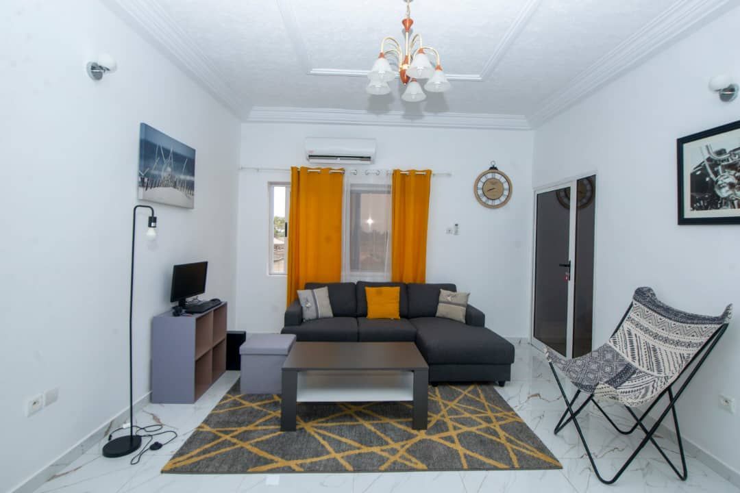 A superb and magnificent furnished duplex villa for rent in agoè légbassito athiomé (lométogo
