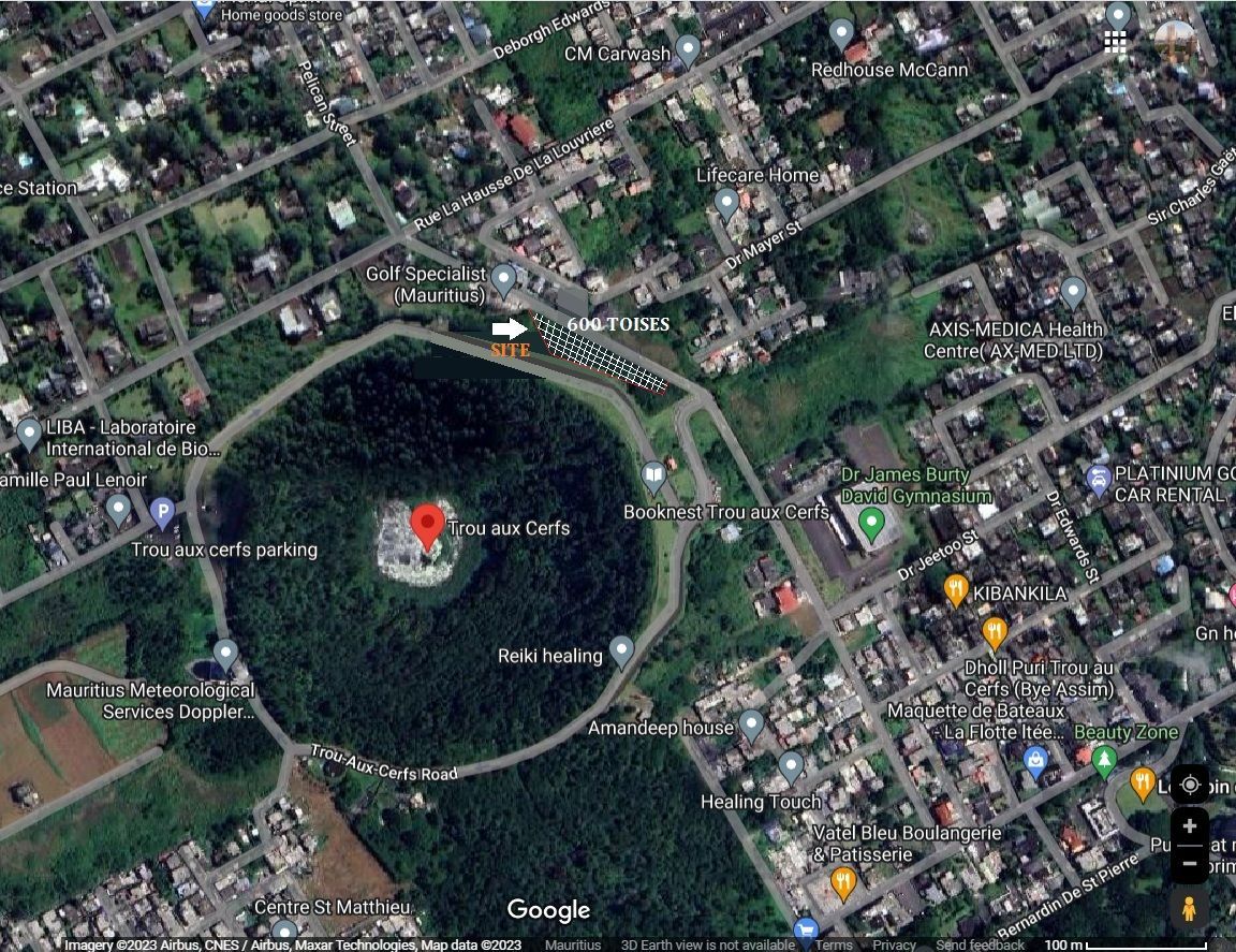 605 toises trouauxcerfs curepipe, Land for sale Curepipe, plaines