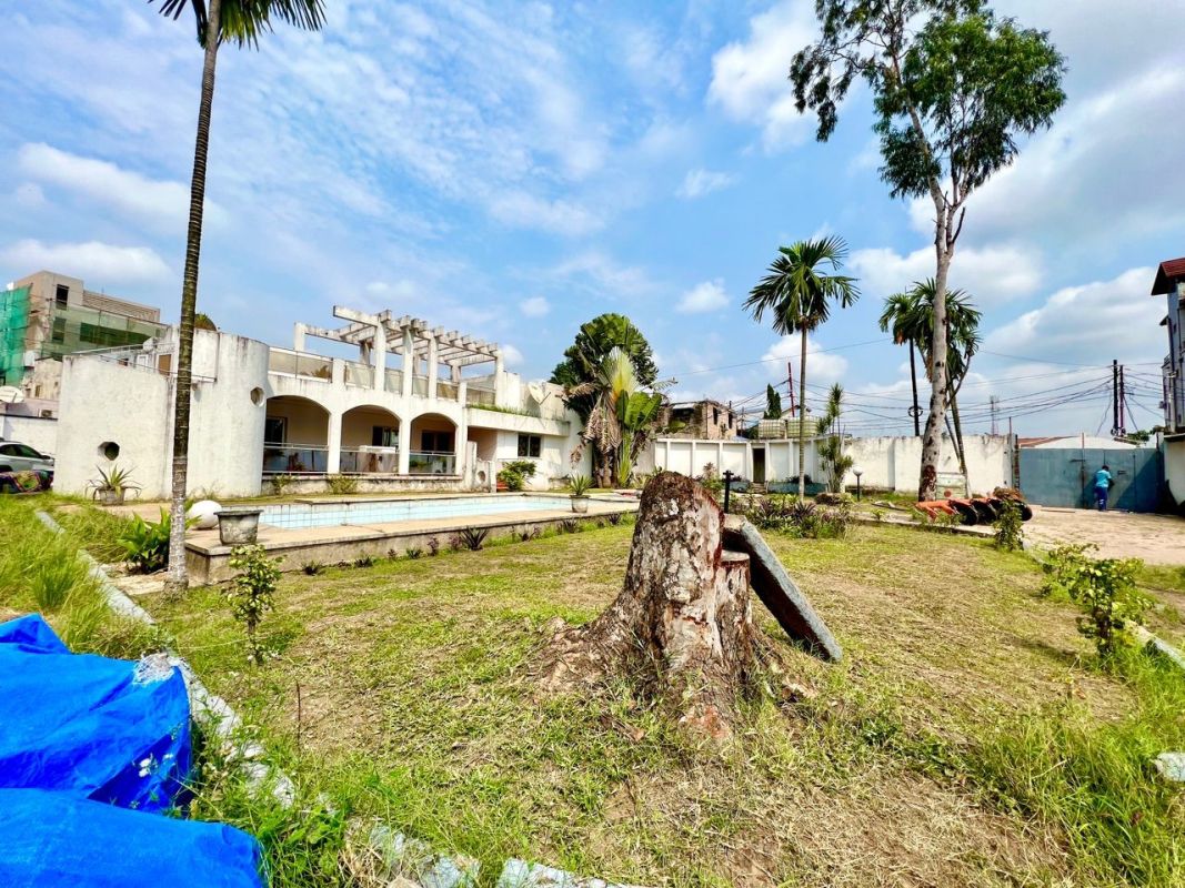 Sale large property of 6000m² with a large low house with several