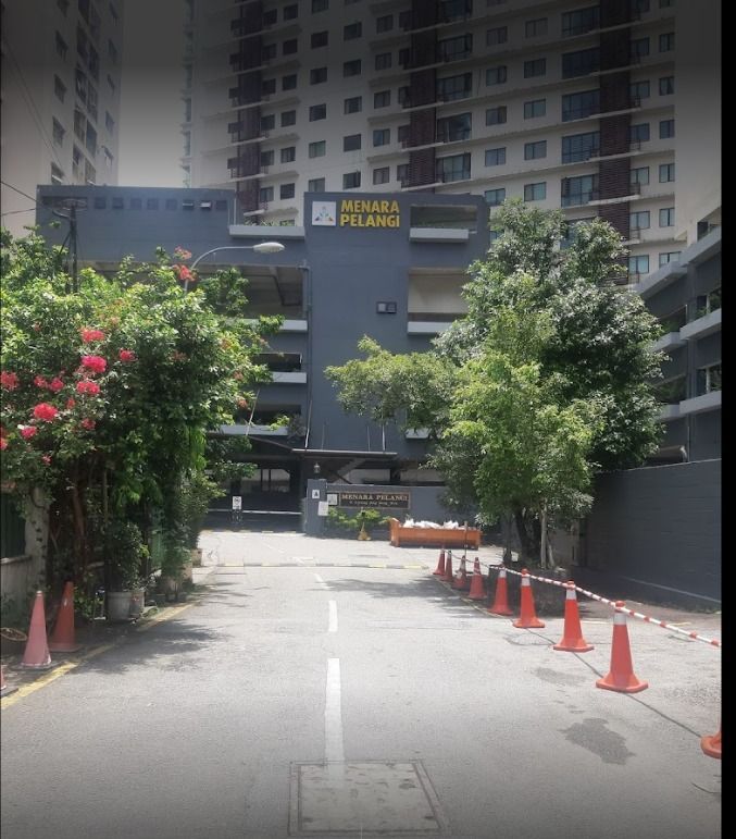 A parking space for rent at menara pelangi condo, wilayah persekutuan