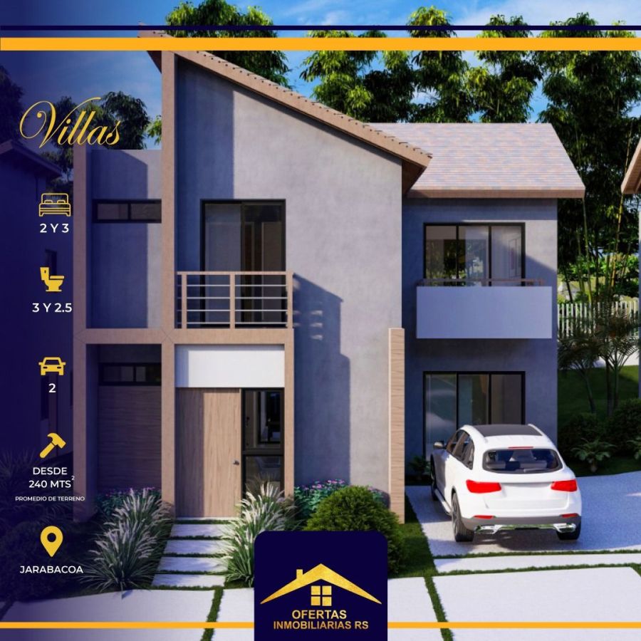 2 and 3 bedroom villa project in jarabacoa, House for sale Jarabacoa