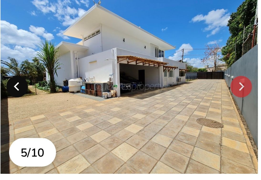 Maison style californien en vente ile maurice , Maison à vendre Baie