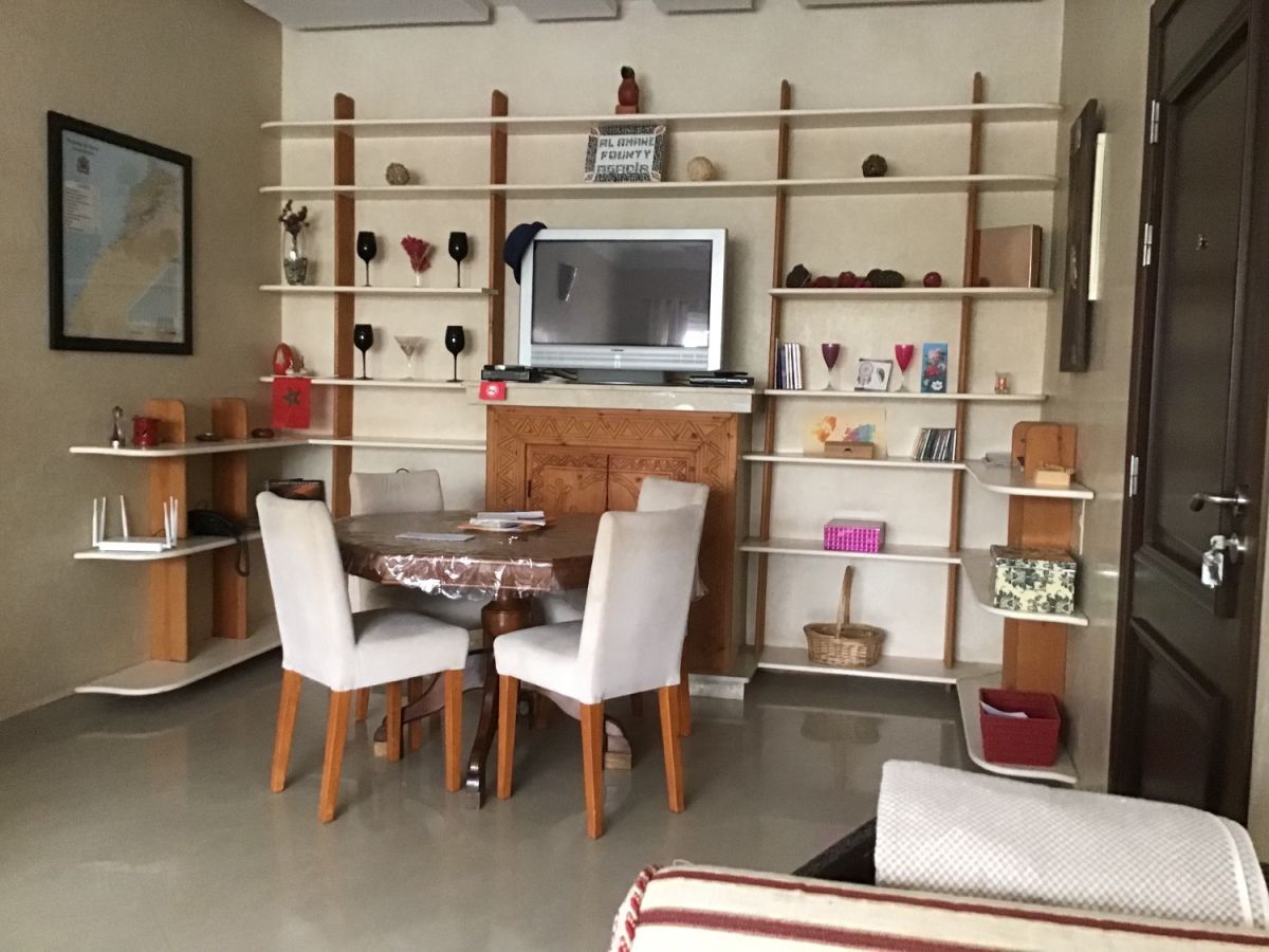 Single storey apartment with disabled access with garden and swimming