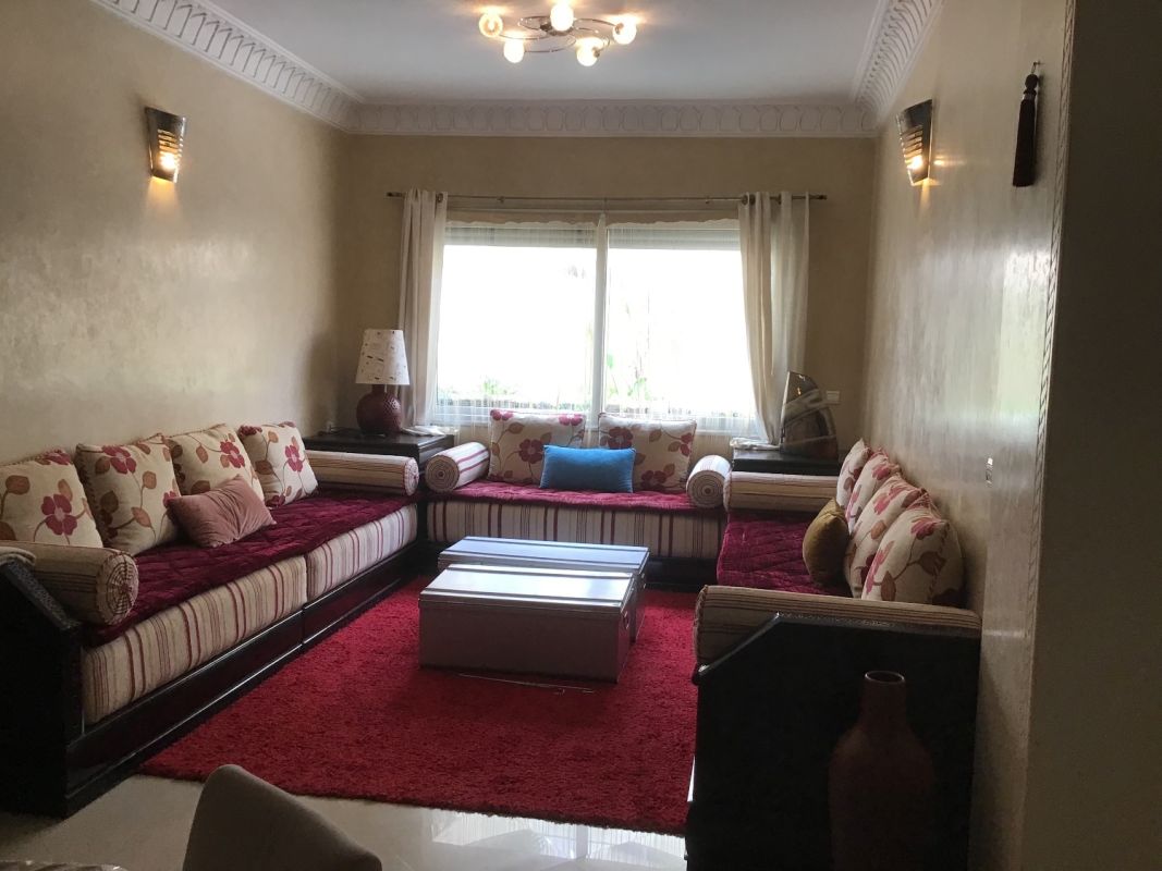 Single storey apartment with disabled access with garden and swimming