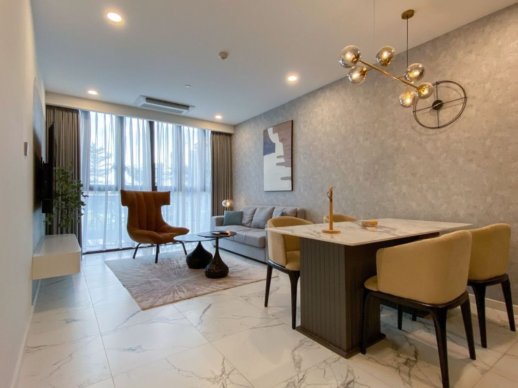 Metropole duplex garden, 3 bedrooms, fully furnished, rent 54 million