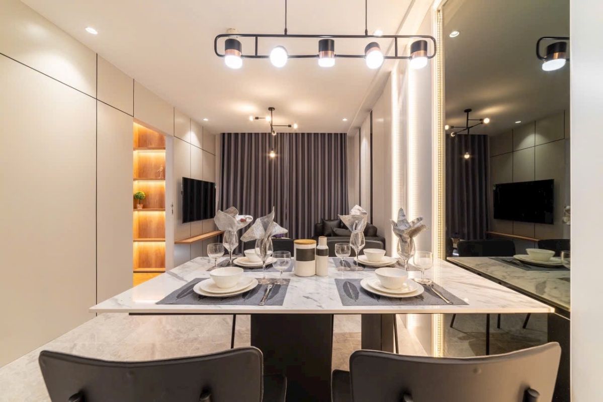 Saigon south residence apartment 2 bedrooms for rent in nha be, Flat