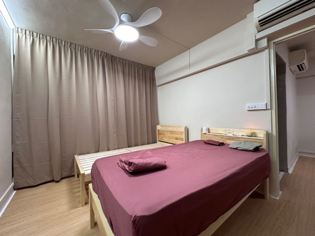 Lavender hdb aircon room for rent no agent fee, Singapore