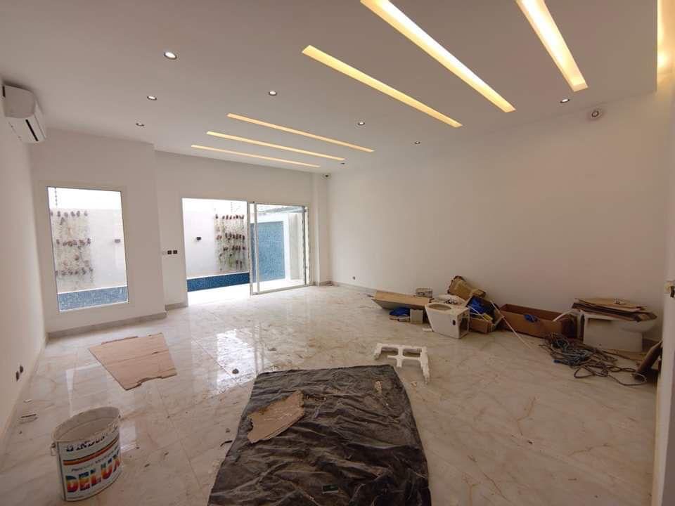 Sale of a new construction triplex villa never lived in in angré not