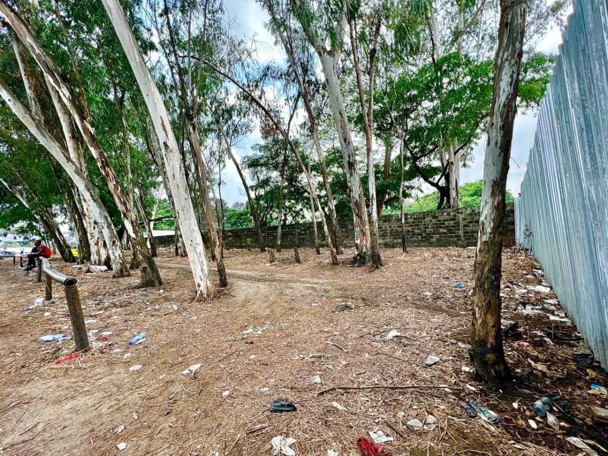 Sale empty land of 700m² on the main road, in kinshasangaliema/ref