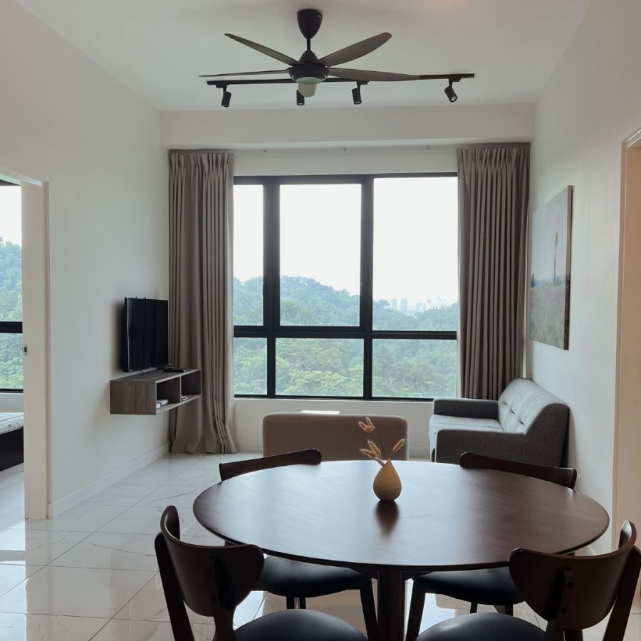 Fully furnished 2 bedrooms condo bangsar south for rent, House for