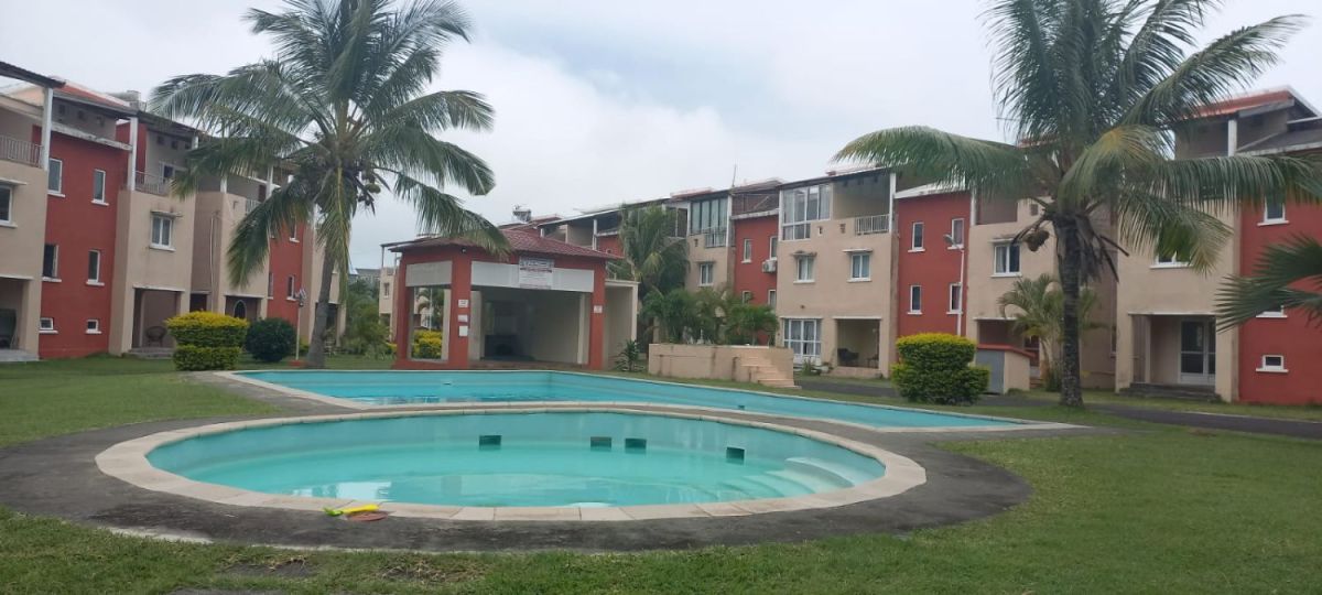 Furnished duplex with garden for rent in grand gaube, mauritius, House