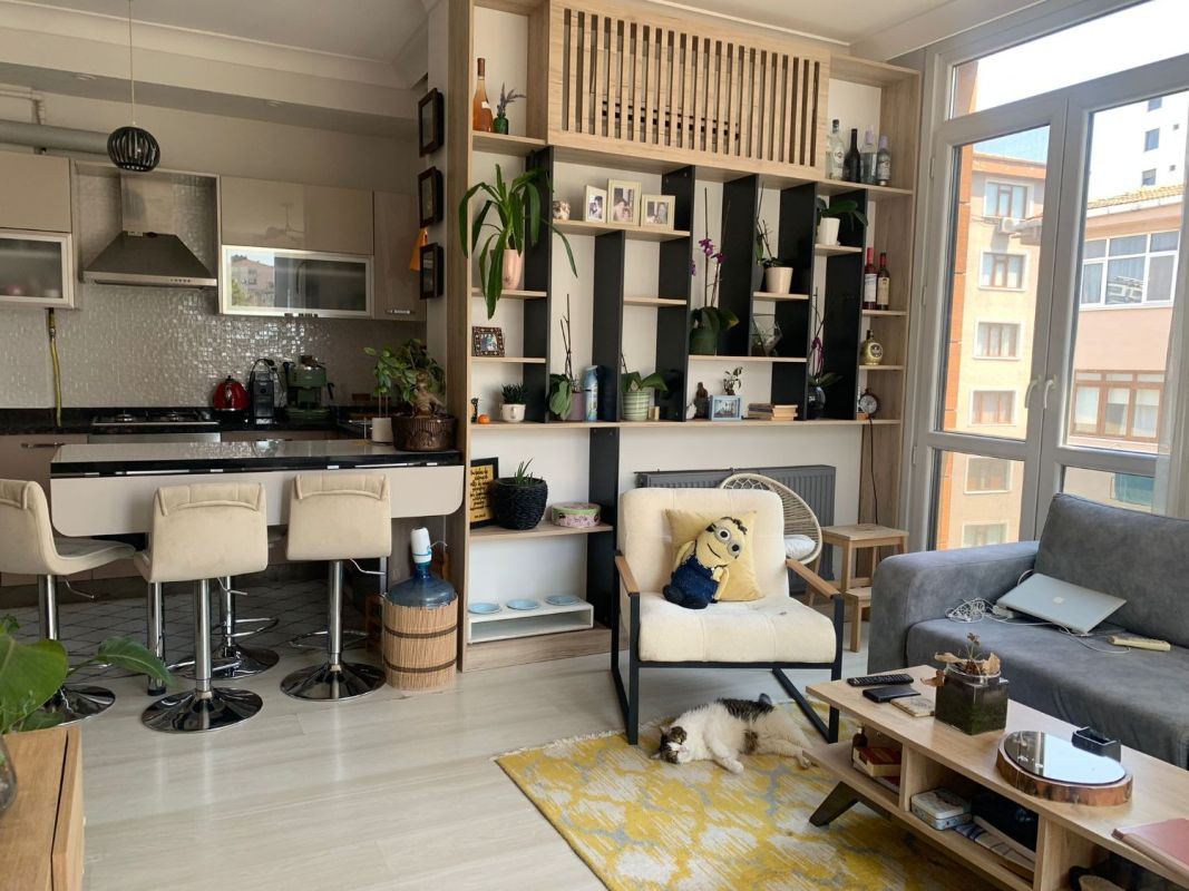 Fully furnished&chic kadıköy flat for expats , Flat for rent in