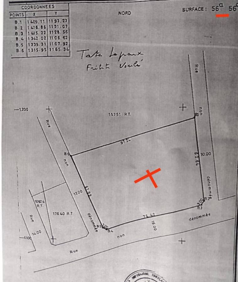 14 lots for sale avedji, Land for sale Lomé, maritime Togo