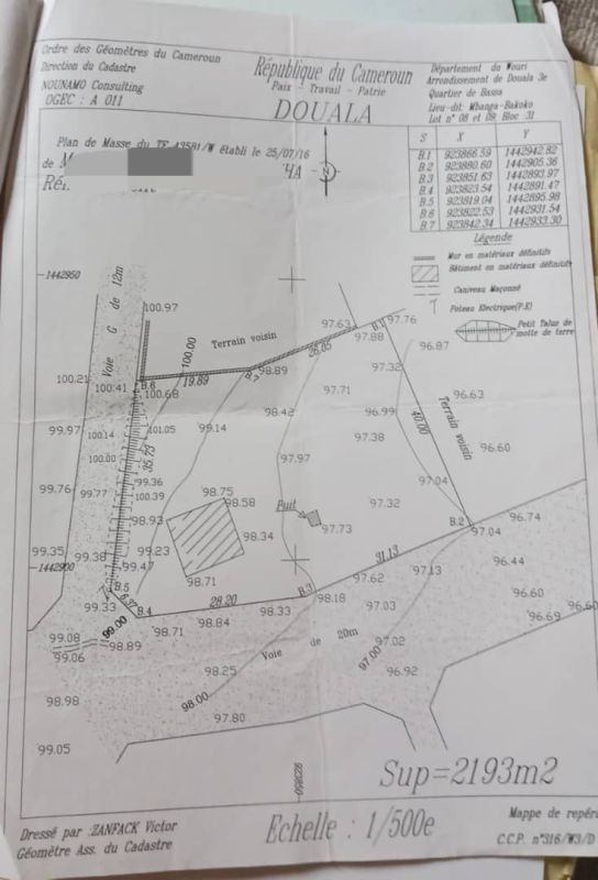 Lot for sale, Land for sale in Douala Cameroon