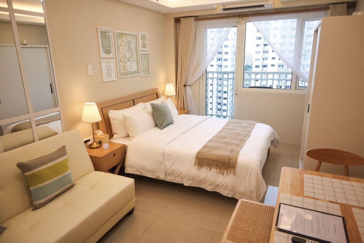 Condotel/airbnb studio room near mall of asia, pasay city, metro manila, Flat for rent Pasay