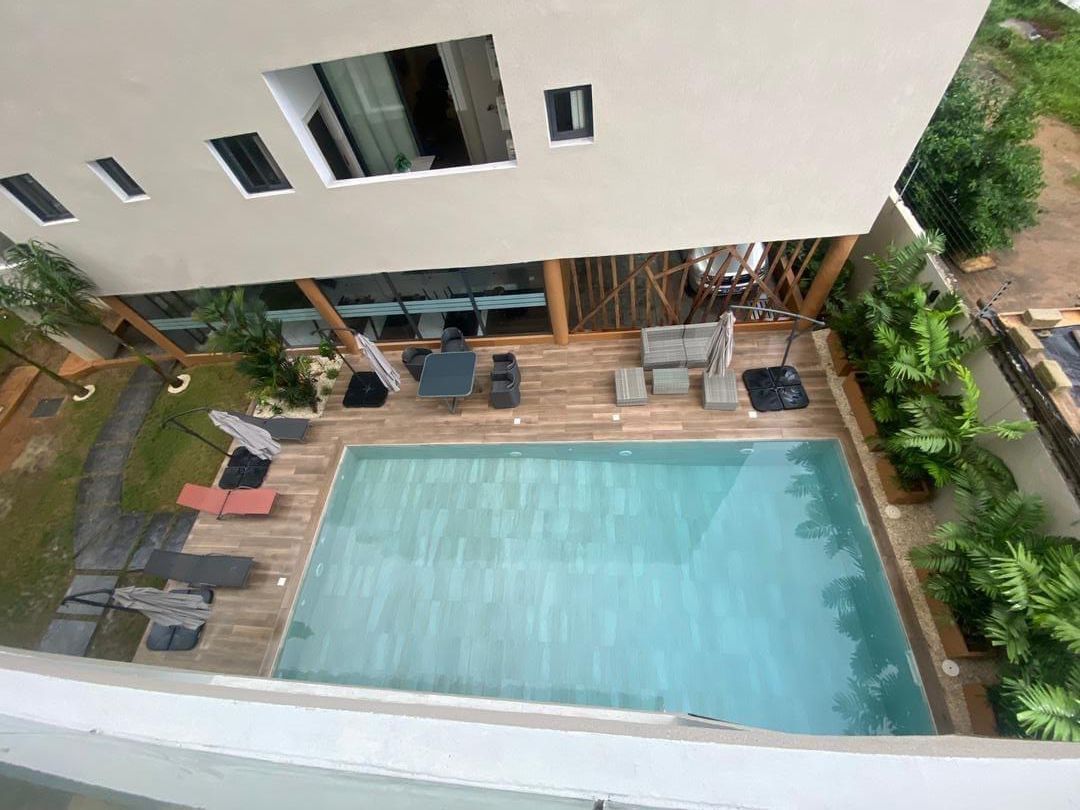 Rental of a 4 room apartment in cocody chinese embassy , Flat for rent