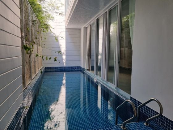 Beautiful new 3-storey pool villa for rent on Che Lan Vien street, 5 ...