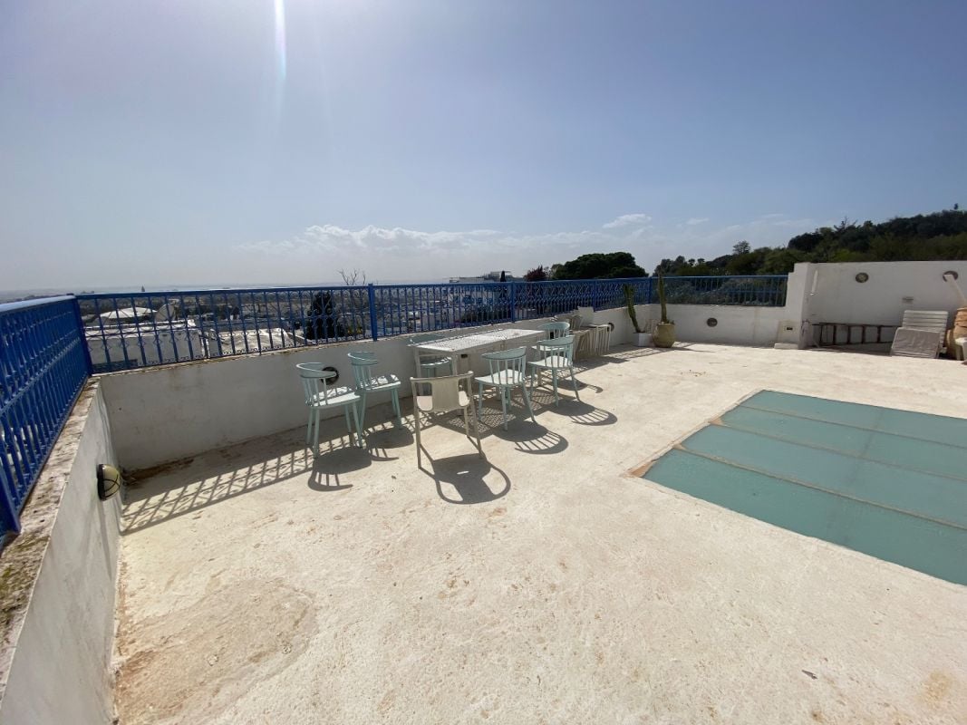 A charming triplex with beautiful terrace overlooking carthage and the