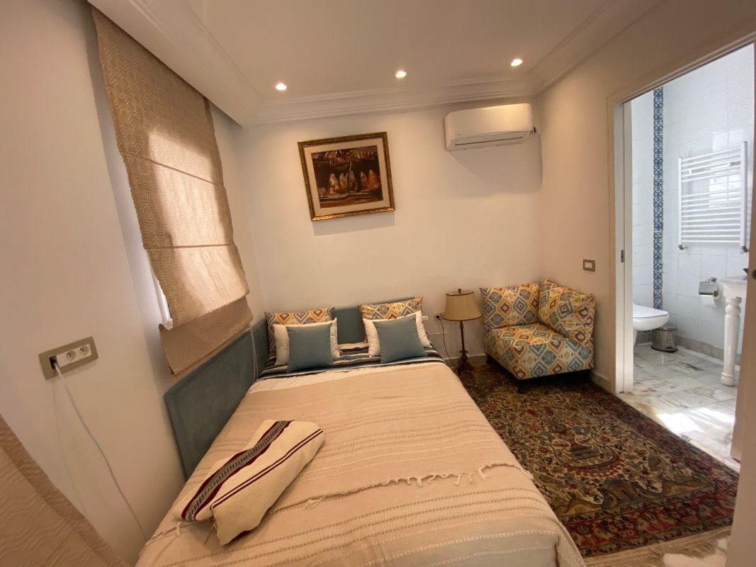 A charming triplex with beautiful terrace overlooking carthage and the