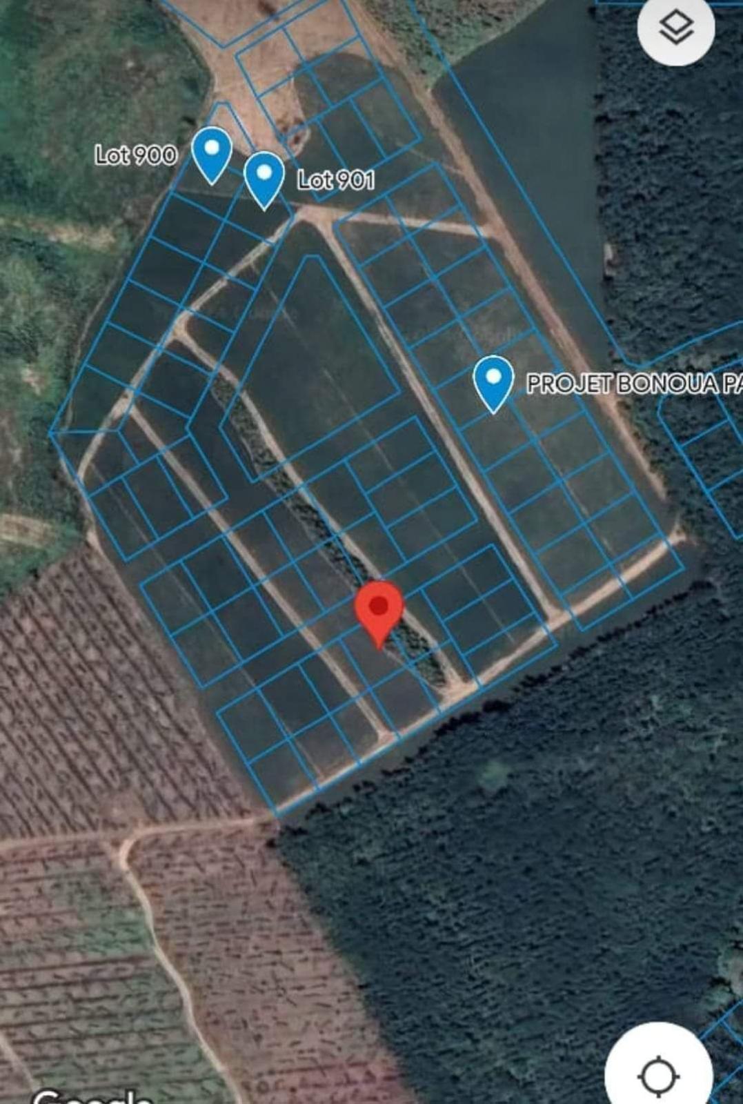 Several Lots of 500 m2 approved for sale in Bonoua industrial zone