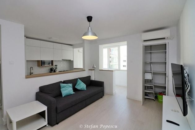 Appartement 2 pièces rénové Piata Romana 