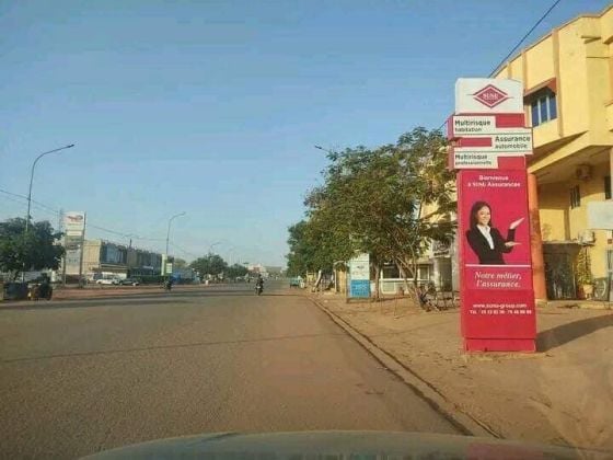 Commercial land for sale in Ouaga 2000