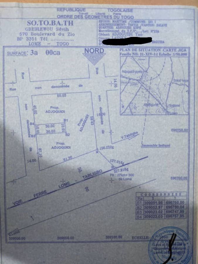 Very very very urgent. for sale a half lot of land in aveta 1km from